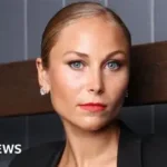 Anthony Albanese speaking at public event with Grace Tame