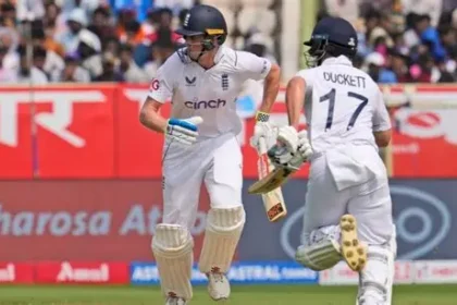 Will Jacks and Rehan Ahmed celebrating England T20 World Cup win