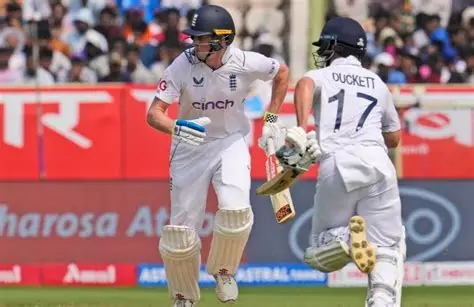 Will Jacks and Rehan Ahmed celebrating England T20 World Cup win