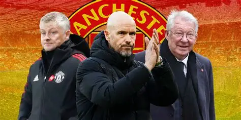 Old Trafford stadium during Manchester United manager transition