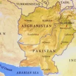 Smoke rising after air strikes during Pakistan Afghanistan border conflict escalation