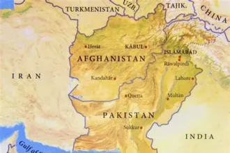 Smoke rising after air strikes during Pakistan Afghanistan border conflict escalation