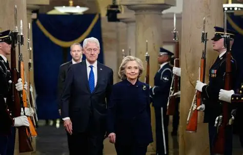 Hillary Clinton arriving to testify before House panel investigating Jeffrey Epstein case