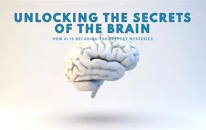 Brain-computer interface translating thoughts into text using AI technology