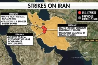 Iran preparing for a US strike as satellite imagery shows fortified nuclear-site entrances