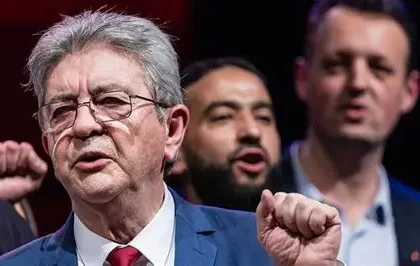 Police officers at the scene in Lyon after the killing of nationalist student Quentin Deranque