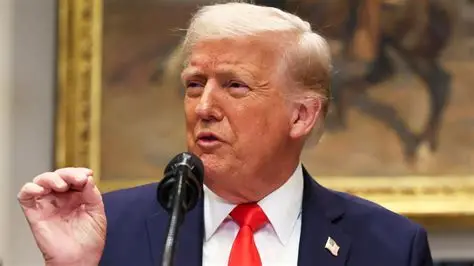 Donald Trump delivering State of the Union address before Congress