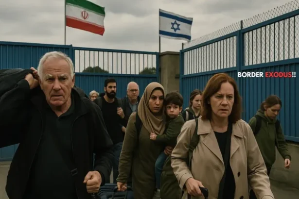 Iran airstrikes civilian response