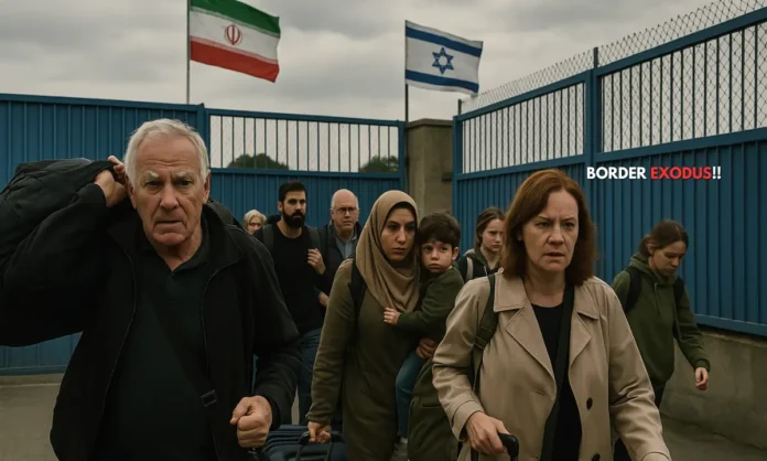 Iran airstrikes civilian response