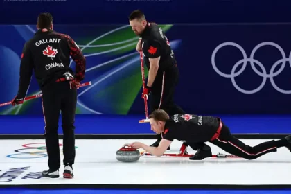 Curling final between Great Britain and Canada at the Milano Cortina 2026 Winter Olympics