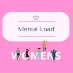 Woman looking overwhelmed at home with to-do list and household tasks