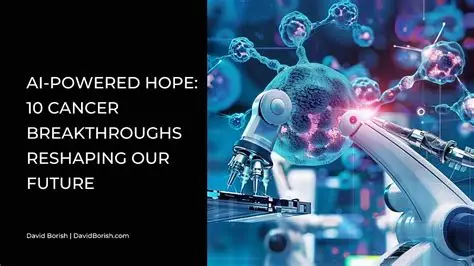 Scientists using artificial intelligence to design new medicines in a laboratory.