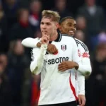 Arsenal players on the training ground during Premier League season