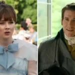 Francesca and Michaela share a romantic moment in Bridgerton Season 5