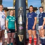 England women’s rugby players training ahead of Six Nations with new squad members