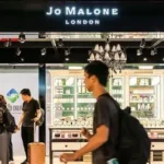 Jo Malone perfume bottles with Zara collaboration packaging