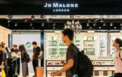 Jo Malone perfume bottles with Zara collaboration packaging