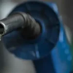 Fuel station prices showing petrol above 150p per litre
