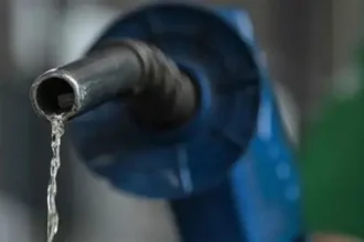 Fuel station prices showing petrol above 150p per litre