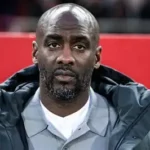 Ghana Black Stars manager Otto Addo during a training session