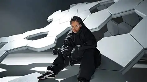 Rihanna outside her Beverly Hills home following reported shooting