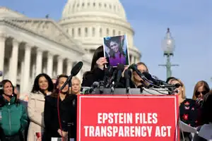 Jeffrey Epstein trial documents and courtroom files on display