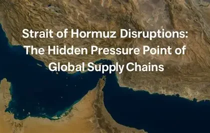 Farmer applying fertiliser in field affected by global supply disruption