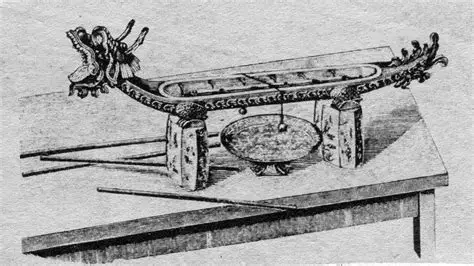 Knocker-upper tapping on a window in industrial Britain