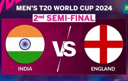 India celebrate winning T20 World Cup semi-final against England