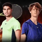 Jannik Sinner celebrating his Miami Open victory after completing the Sunshine Double