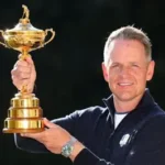 Luke Donald during a Ryder Cup event