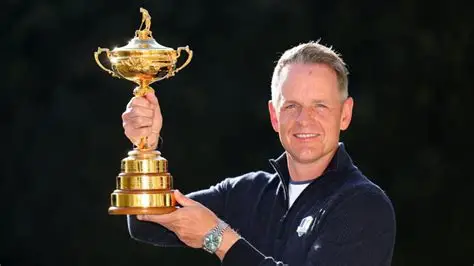 Luke Donald during a Ryder Cup event