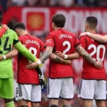 Manchester United Women players in action against Bayern Munich in Champions League match