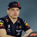 Max Verstappen driving his Red Bull Formula 1 car during a Grand Prix weekend