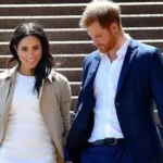 Meghan Markle speaking at a women’s leadership event