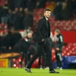 Michael Carrick reacting after Manchester United defeat to Newcastle United