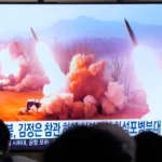 Playground near military training area in South Korea where stray bullet incident occurred