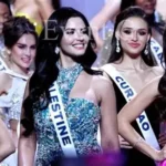 Miss Universe stage with contestants during 2026 voting controversy