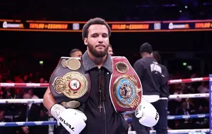 Moses Itauma training ahead of a heavyweight boxing match