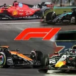 Formula 1 cars racing at the Australian Grand Prix as the 2026 season begins