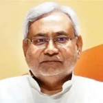 Bihar Chief Minister Nitish Kumar announcing resignation to join Indian Parliament