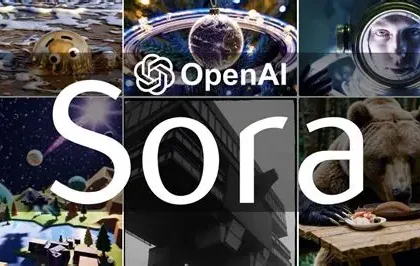 OpenAI Sora AI video-generation app interface on a computer screen