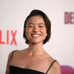 Piper Curda at a film event promoting the Pixar movie Hoppers