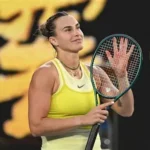Aryna Sabalenka playing against Naomi Osaka at Indian Wells
