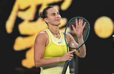 Aryna Sabalenka playing against Naomi Osaka at Indian Wells
