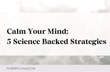 Person practicing relaxation techniques to manage stress and anxiety.