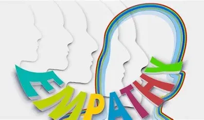 Man and woman showing empathy by listening and understanding