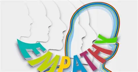 Man and woman showing empathy by listening and understanding