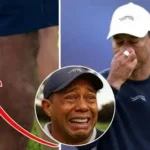 Tiger Woods leaving jail after arrest following Florida car crash