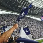 Tottenham Hotspur fans leaving the stadium during a match as relegation fears grow